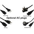 Fuente de alimentación de 12VDC 5AMP con bloqueo y LED